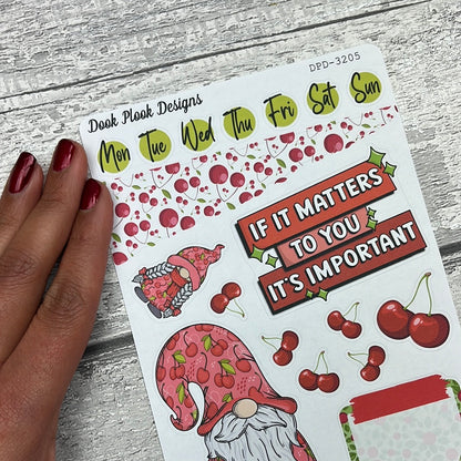 Cherry Gonk journalling planner stickers (DPD3205)