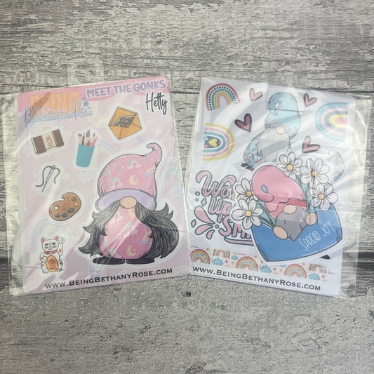 Last Chance Sticker Bundle Pack - Rainbow Hetty