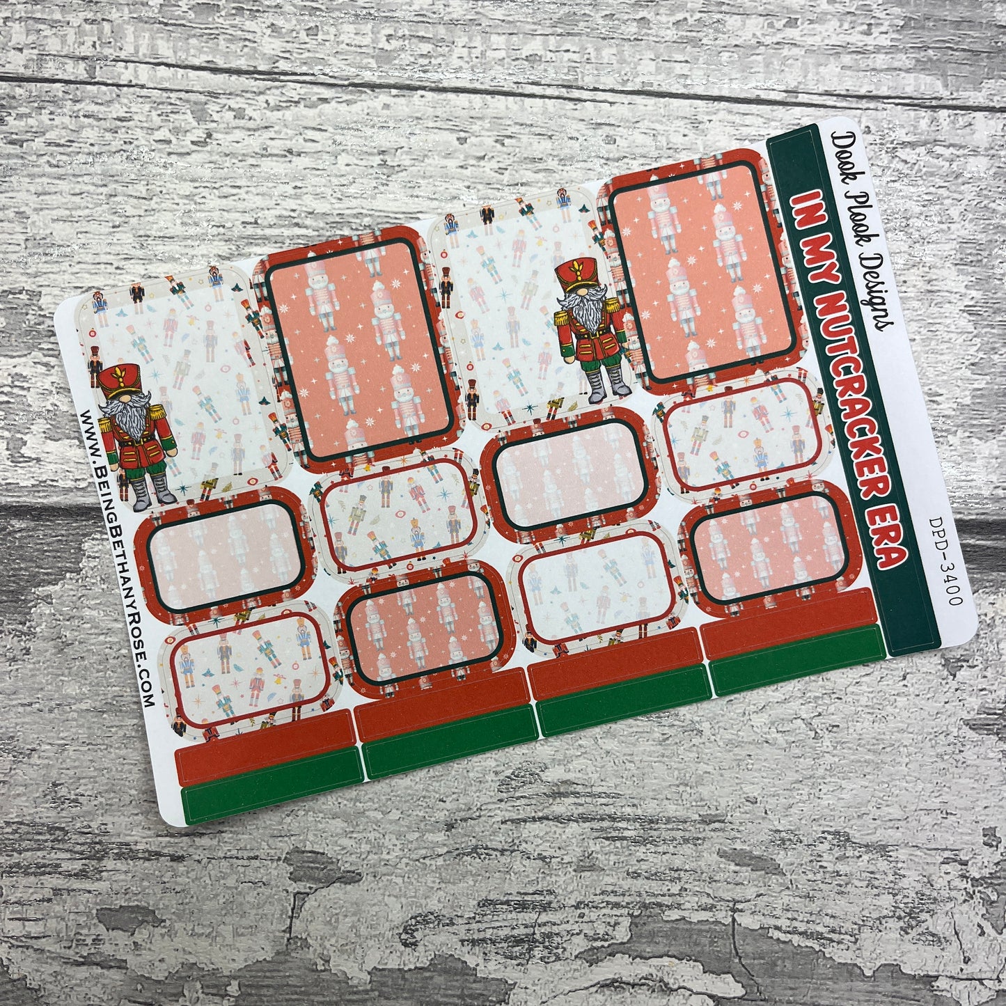 Nancy Nutcracker boxes planner stickers (DPD3400)