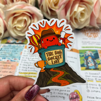 (0138) The BIG Bucket List - vinyl sticker