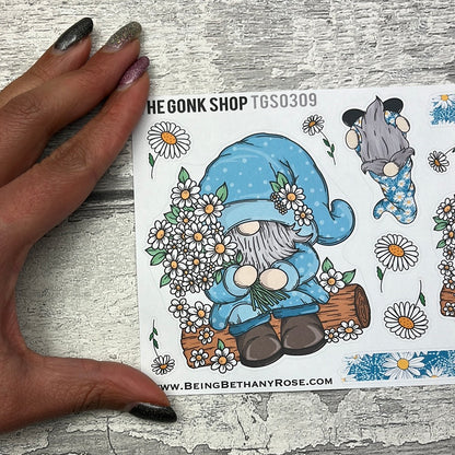 Daisy Gonk sitting on log Stickers (TGS0309)