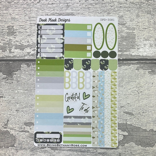 Elsa Snowdrop -  functional  planner stickers (DPD3081)