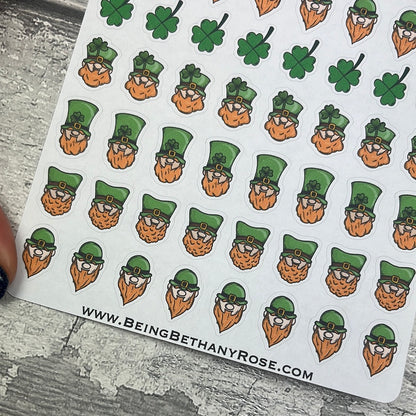 Cara Gonk - Small Heads (St Patricks Day) stickers (DPD3105)