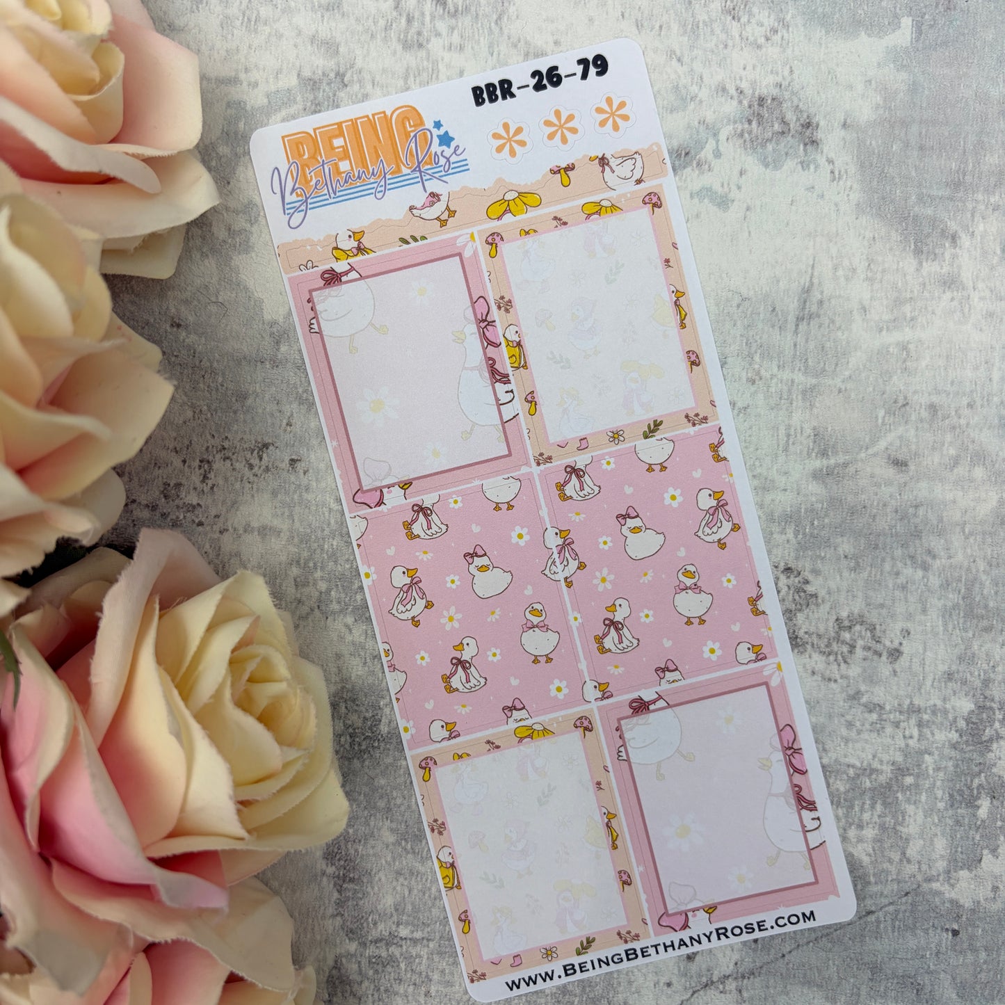 I’m too pretty for this bird sticker kit (KIT2683)
