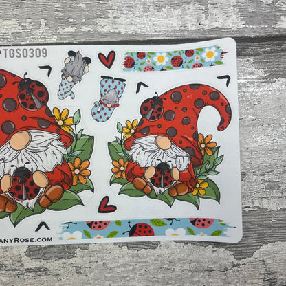 Ruby Ladybird Gonk Stickers (TGS0309)