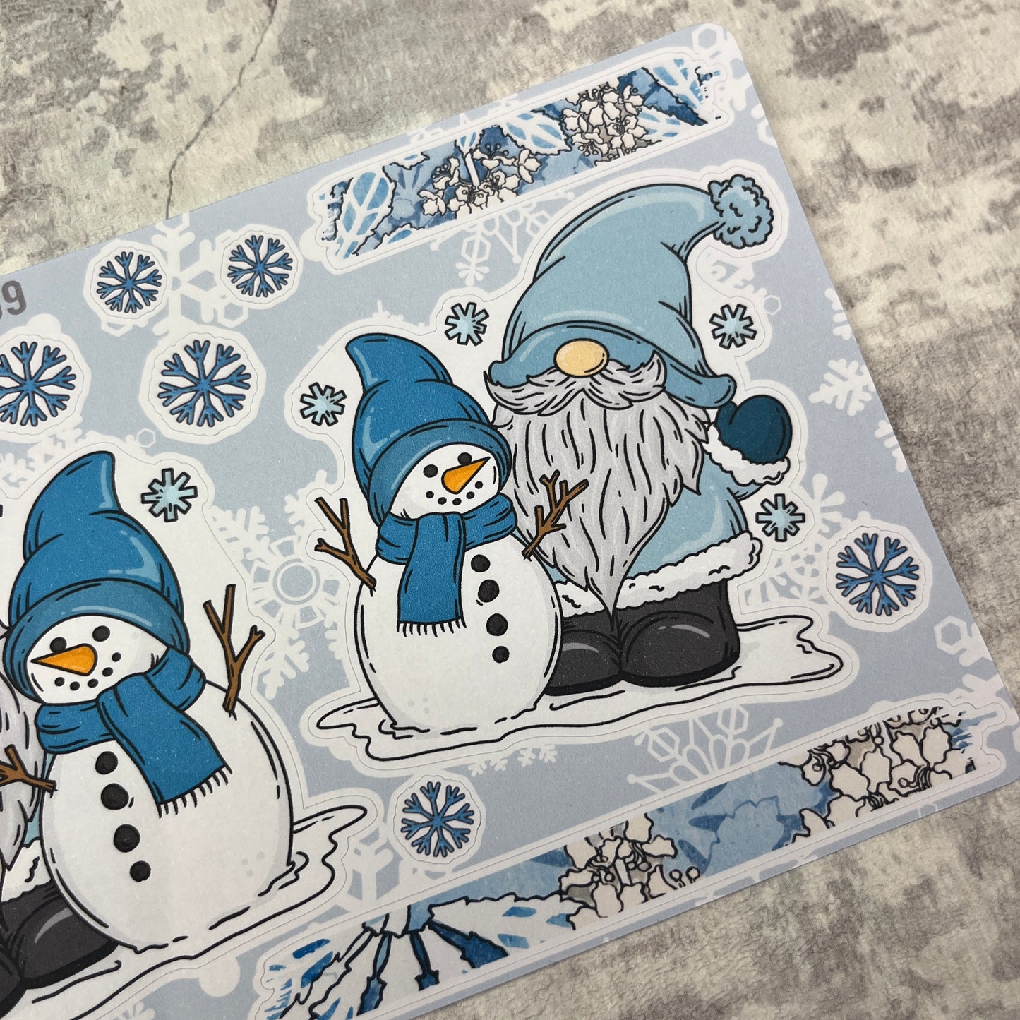 Sadie - Snowman Gonk Stickers (TGS0369)