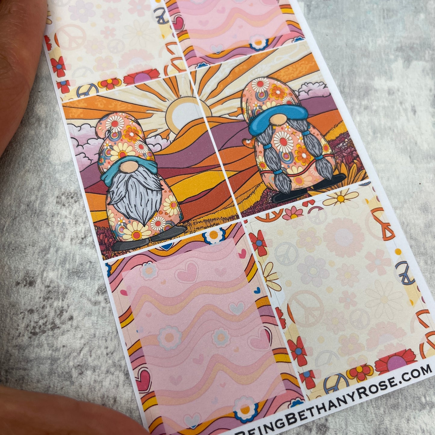 Bodhi Flower Power box stickers - add ons  (BBRBOXES-0024)
