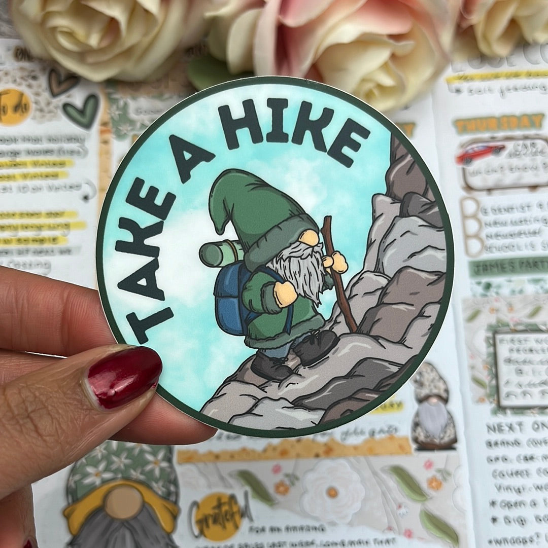 Take a Hike - vinyl sticker (074)