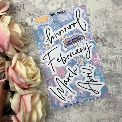 Month Headers and date bundle (BBR-0086)