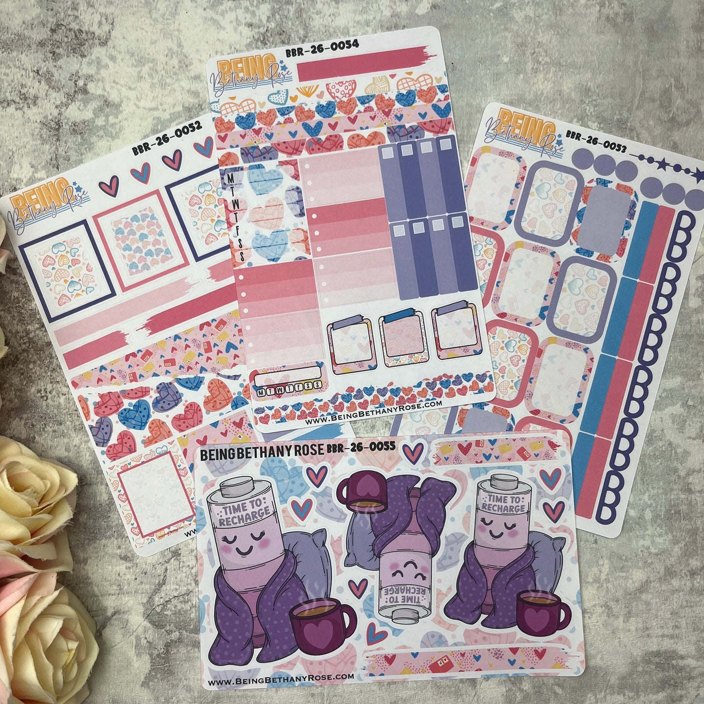 Time to recharge sticker kit (KIT26049)