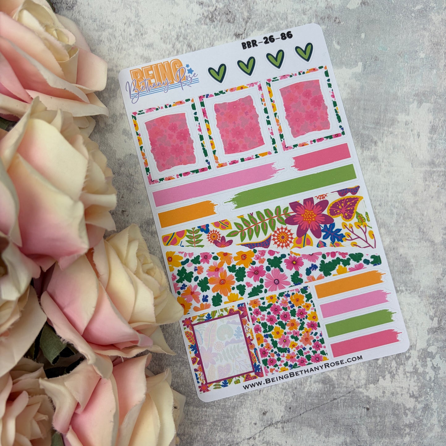 Happiness Ahead sticker kit (KIT2686)