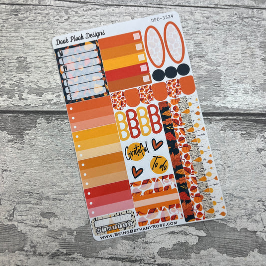 Rowan Autumn Gonk functional planner stickers (DPD3324)