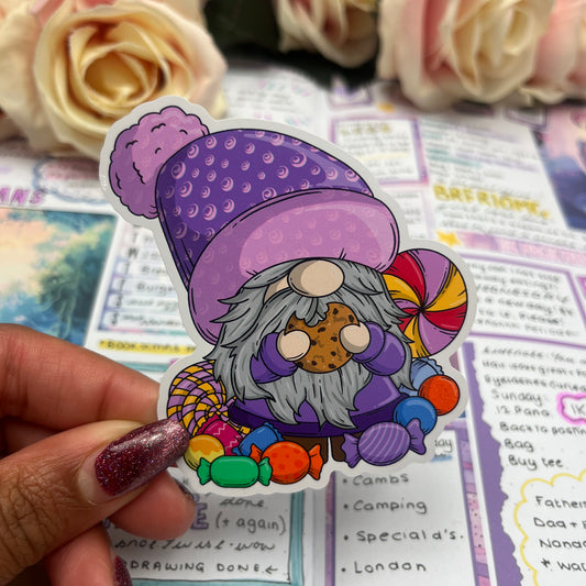 (0143) Cookies and Sweets Gonk - vinyl sticker