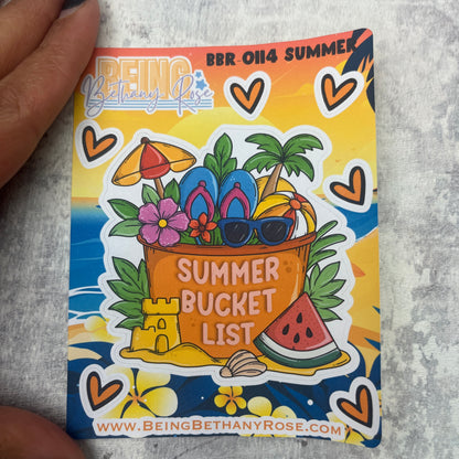 Seasons Bucket List Stickers (BBR0113)