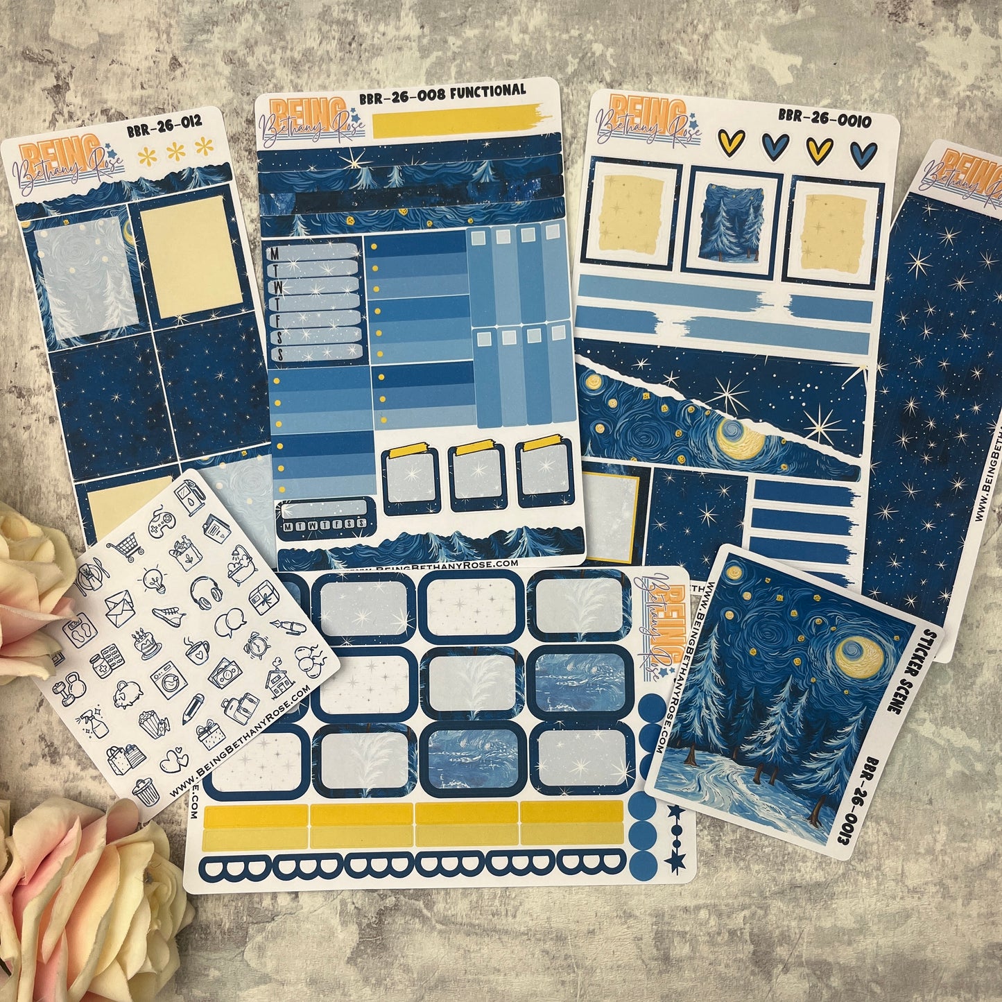 Pour yourself a cup of ambition sticker kit (KIT26008)