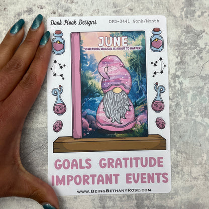Large Bookshelf - June Cover page ' Shay Fairy Magic' Sticker (DPD3441)