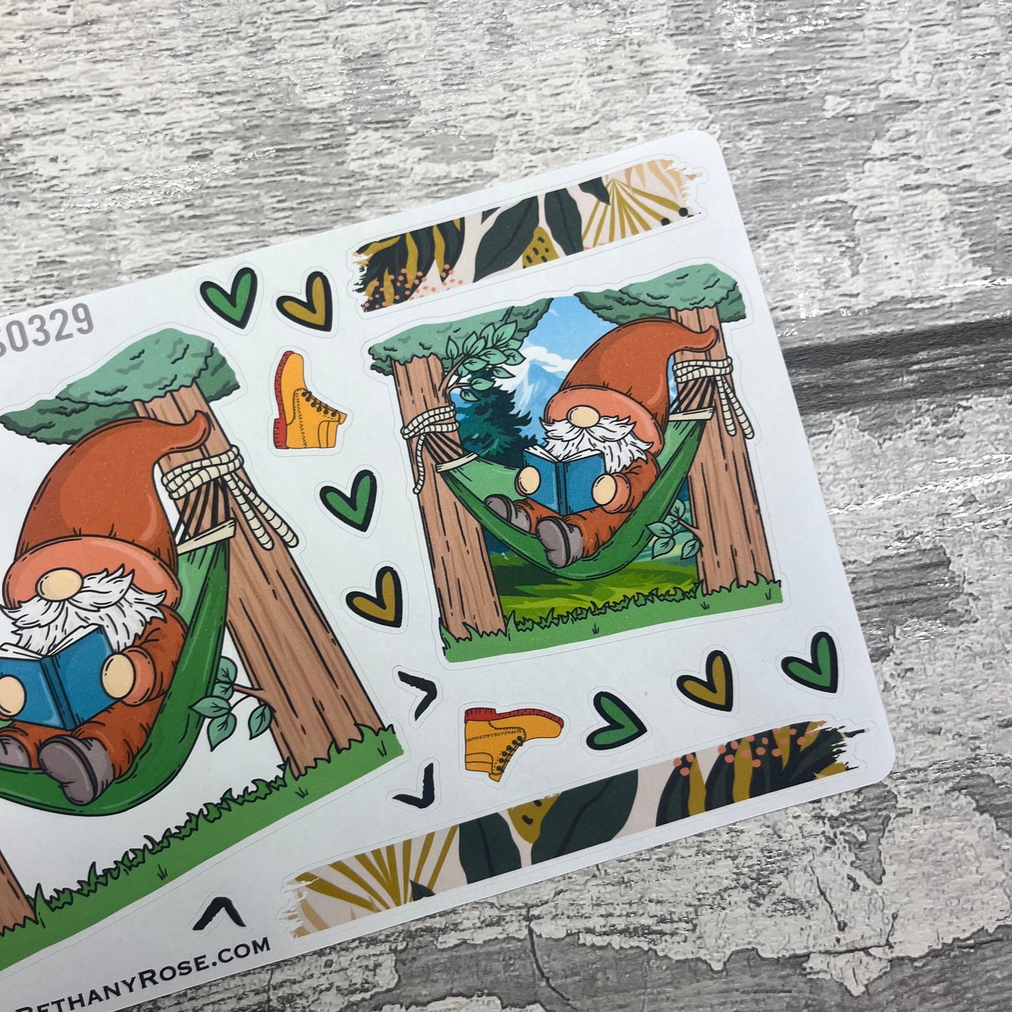 Hammock - Great Outdoors Gonk Stickers (TGS0329)