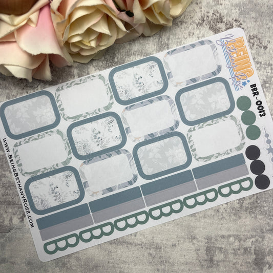 Laura boxes planner stickers (BBR-0013)