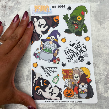 Halloween Sabrina Gonk journalling planner stickers (BBR-0096)
