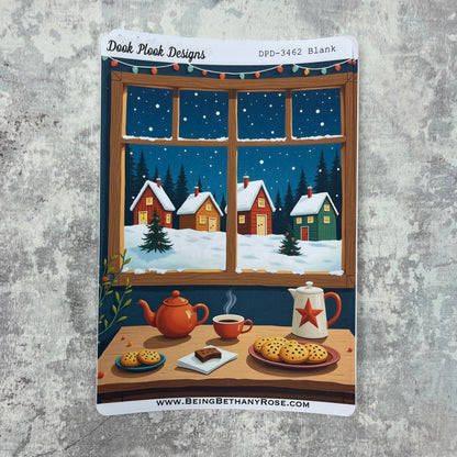 Large Cover Page ' December 2.0' Christmas Sticker (DPD3462)