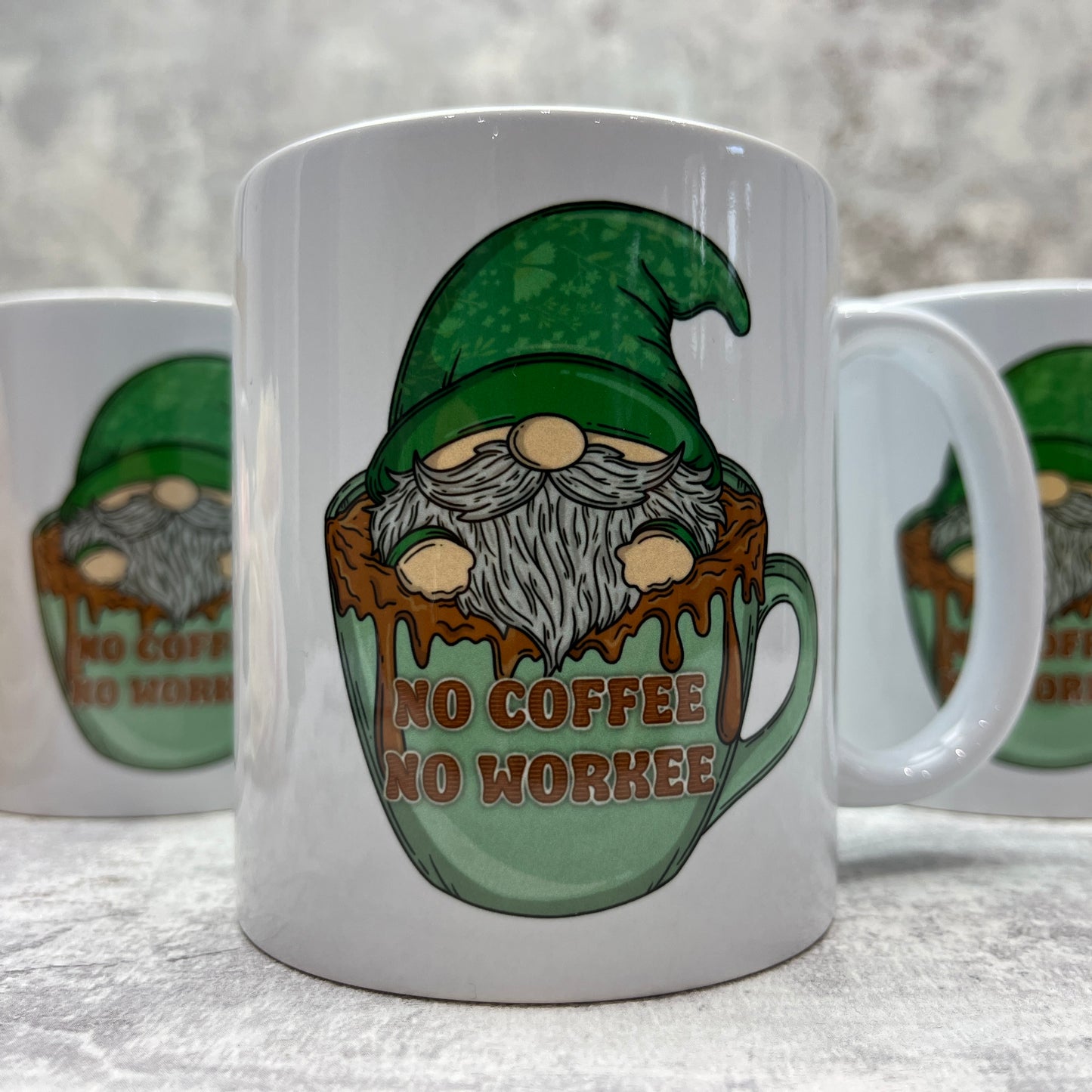 No coffee no workee mug