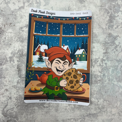 Large Cover Page ' December 2.0' Christmas Sticker (DPD3462)