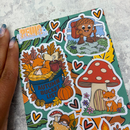 Happy Mail Club Sheet - Autumn Scenes - (PSS- 0019)