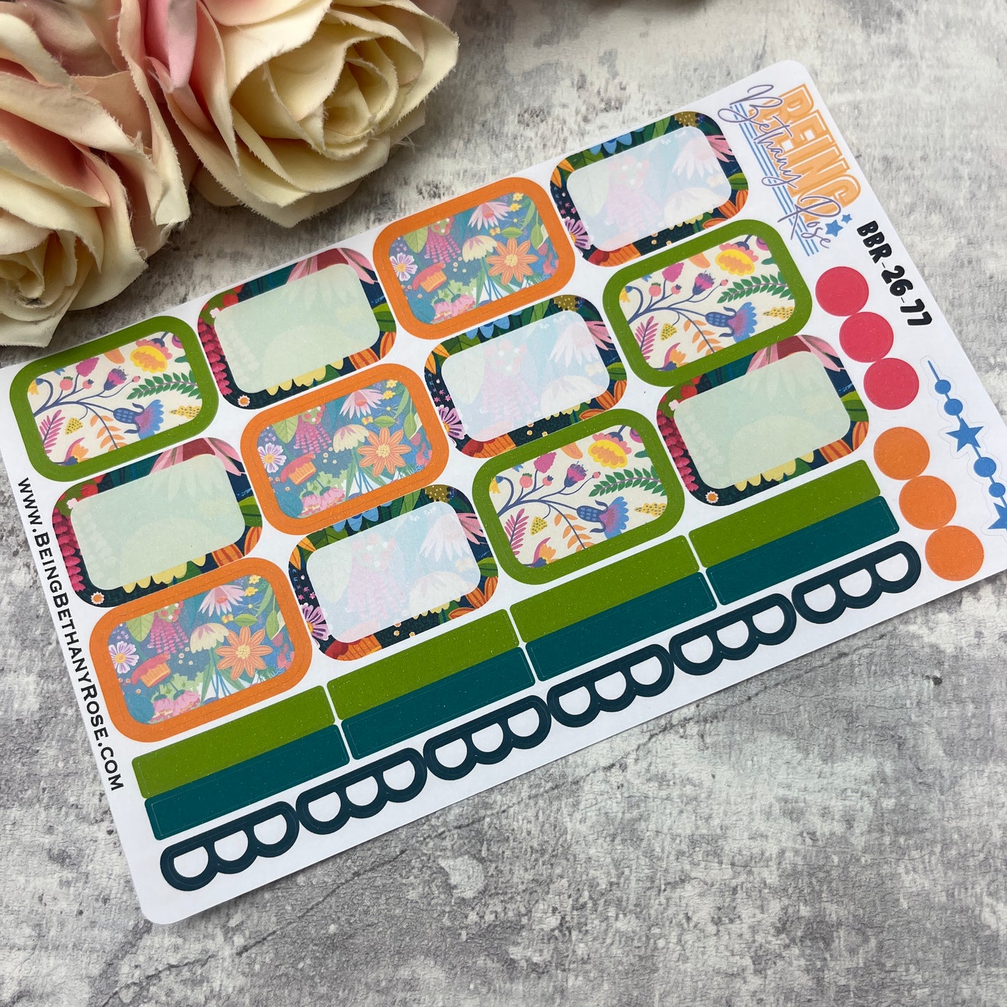 Press for a confidence boost sticker kit (KIT26077)