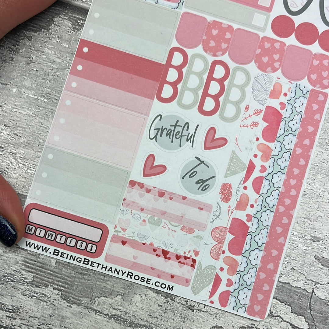 Juliet Valentines Love -  functional planner stickers (DPD3085)