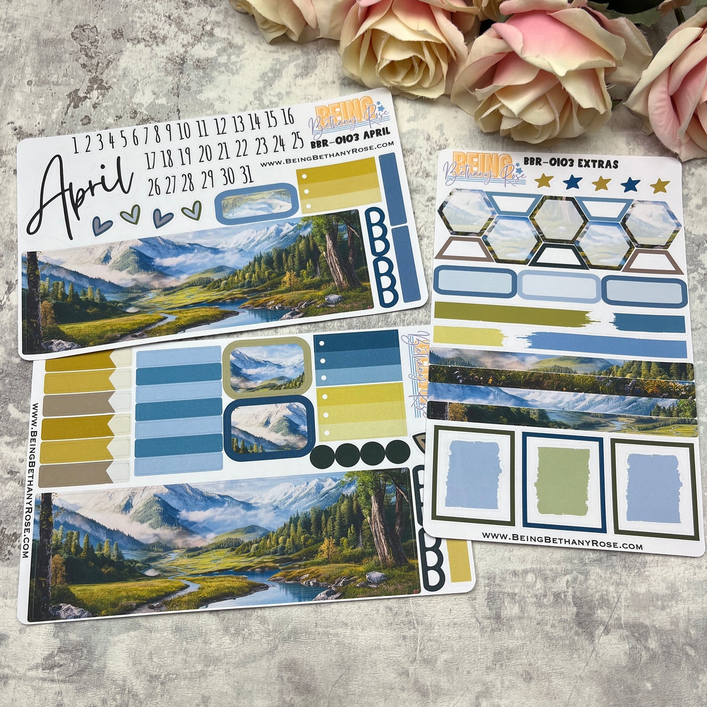 April Month Deco Kit (BBR-103)