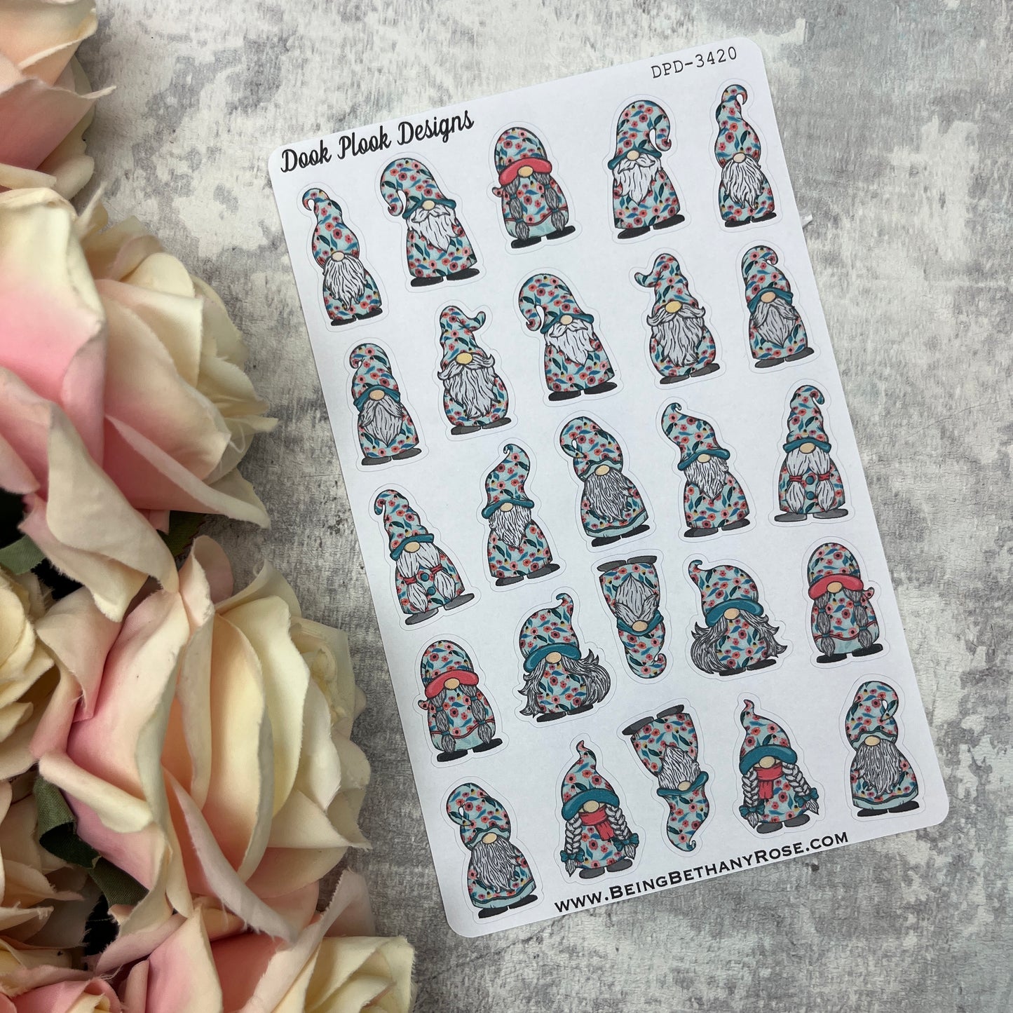 Leanna Gonk Character Stickers Mixed (DPD-3420)