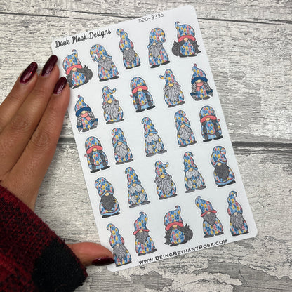 Evelyn - Christmas Village - Gonk Character Stickers Mixed (DPD-3395)