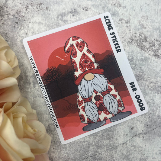 Beau Valentines - scene sticker (BBRSCENE-0008)