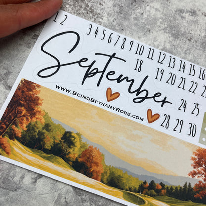 September Month Deco Kit (BBR-108)