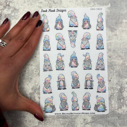 Lacey - Pastel Rainbow Gonk Character Stickers Mixed (DPD-3422)