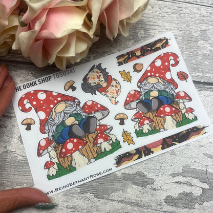 Michone Mushroom Gonk Stickers (TGS0341)