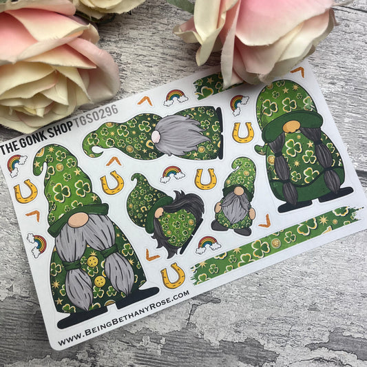 Cara-  St Patricks Day Gonk Stickers (TGS0296)