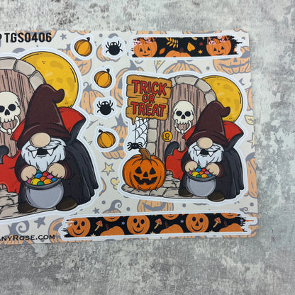 Halloween Trick or Treat Gonk Stickers (TGS0406)