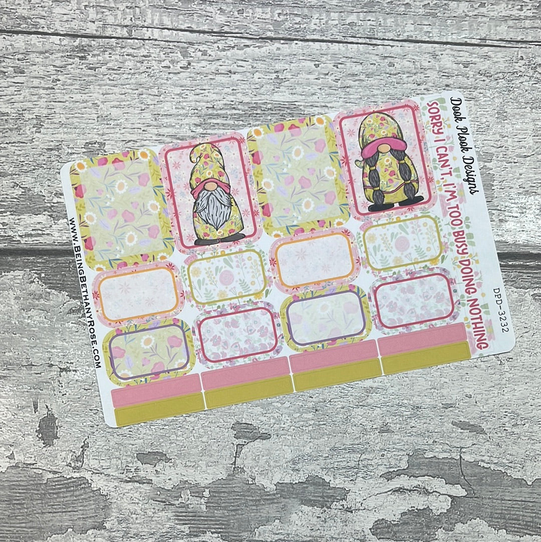 Cheryl  Gonk box planner stickers (DPD3232)