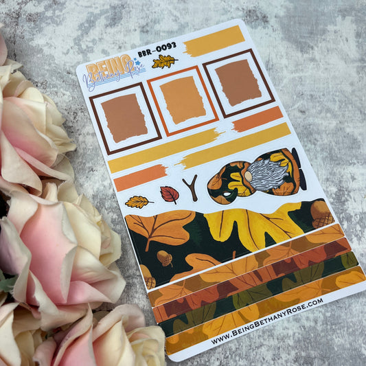 Stevie Autumn Gonk journalling planner stickers (BBR-0093)