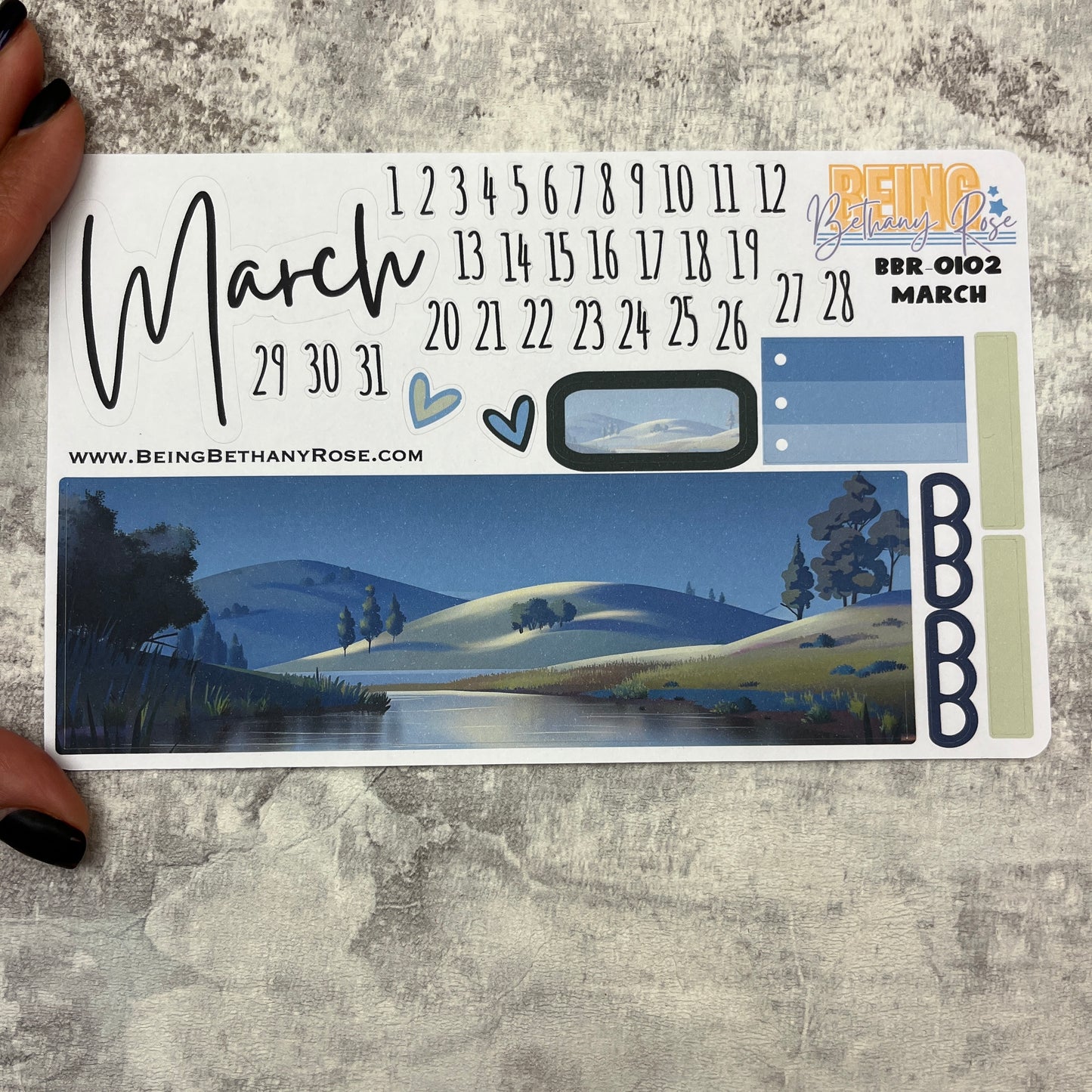 March Month Deco Kit (BBR-102)