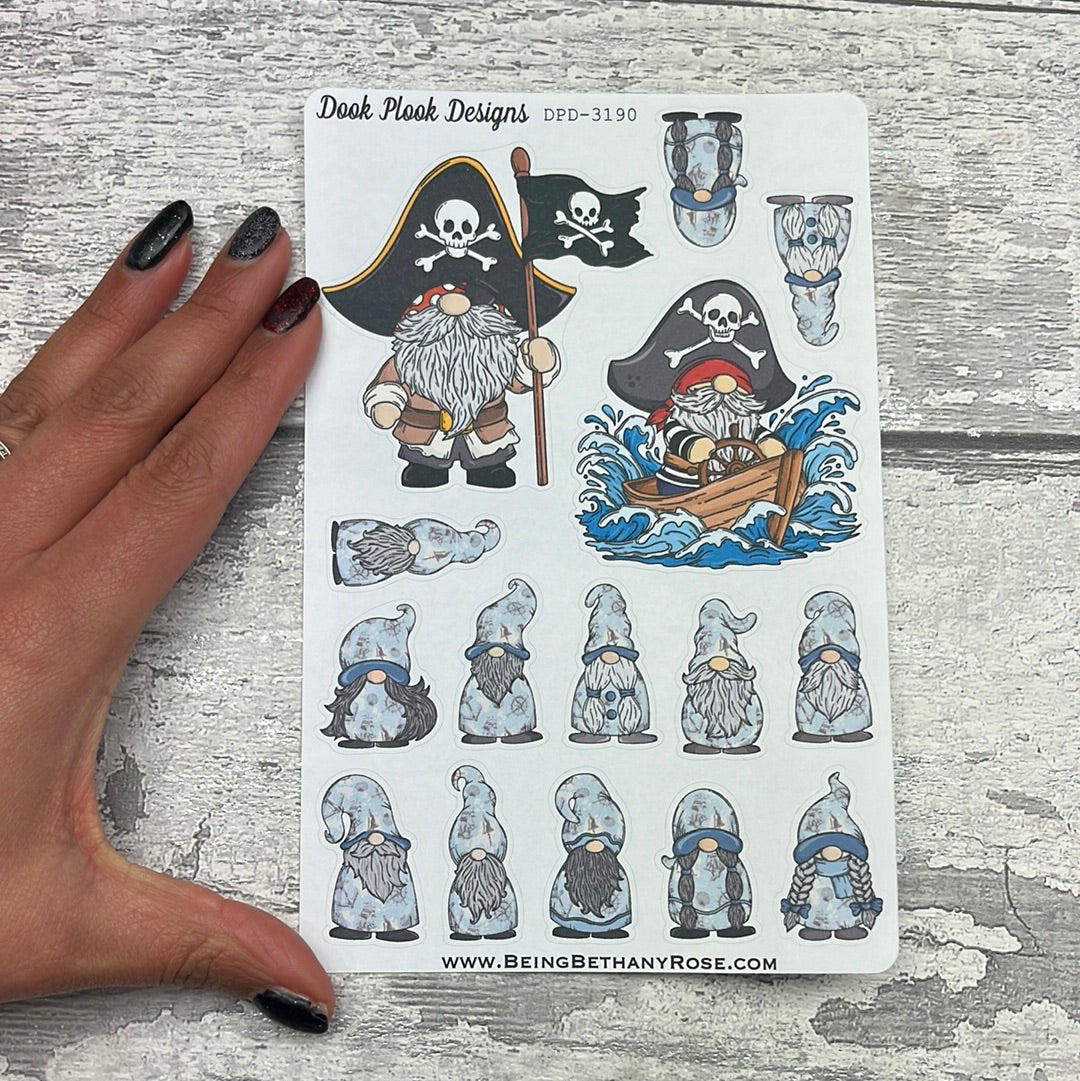 Marina Pirate Gonk Character Stickers Mixed (DPD-3190)