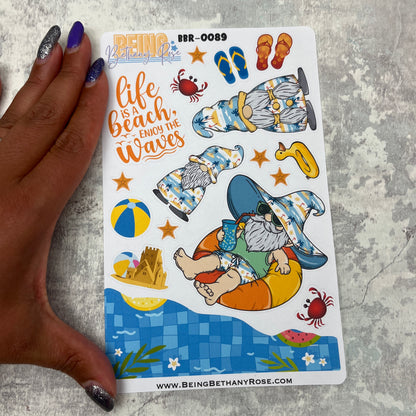 Brittany Beach Gonk journalling planner stickers (BBR-0089)