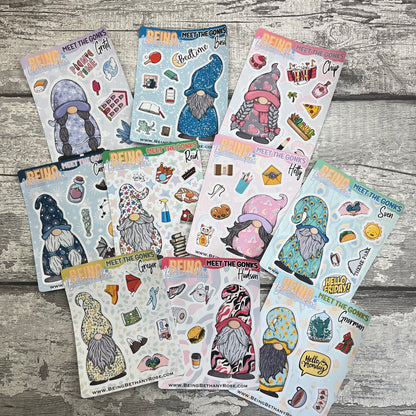Meet The Gonks - Sven Stickers