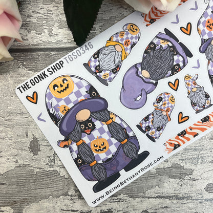 Morgana Groovy Halloween Gretel Gonk Stickers (TGS0346)