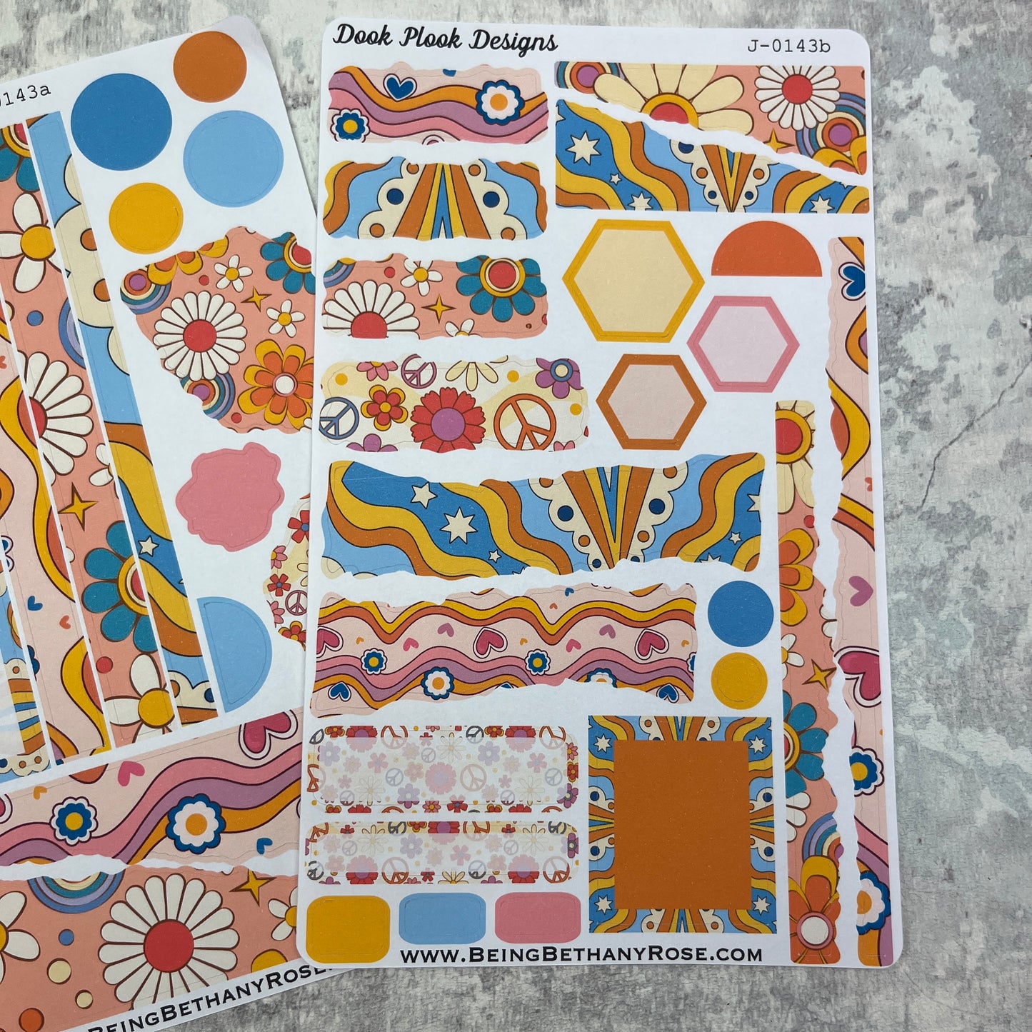Scrap Journalling - Bodhi Flower Power (J00143)