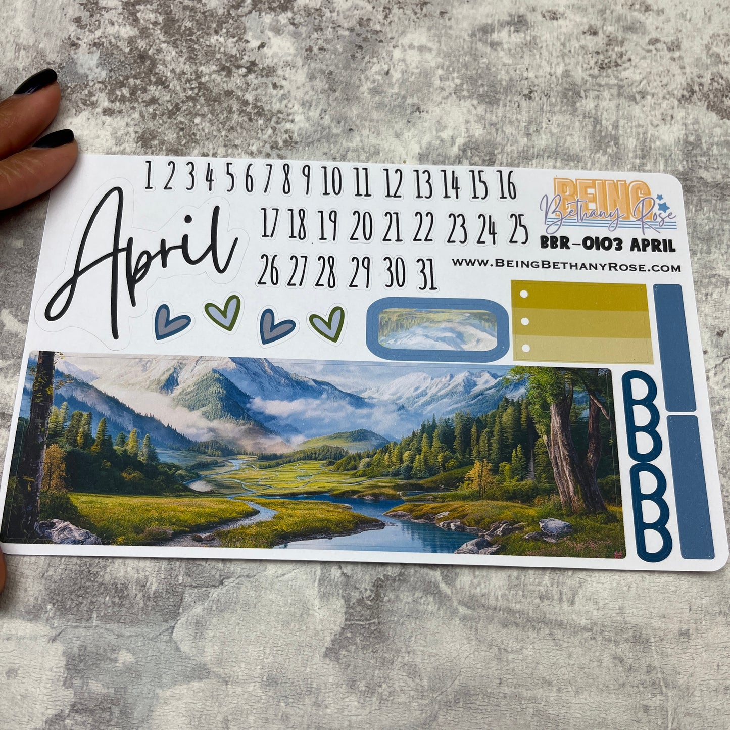 April Month Deco Kit (BBR-103)