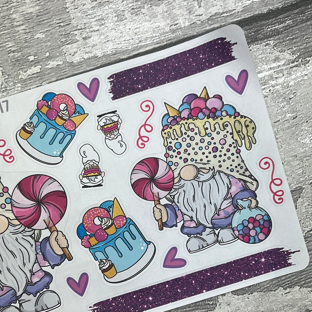 Candy Cake Gonk Stickers (TGS0317)