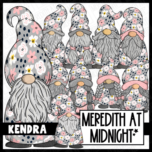 "Kendra" Gonk / Gnome Clipart / Digital Stickers *INSTANT DOWNLOAD* PNG files