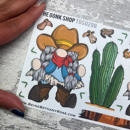 Betsy - Country - Cowgirl Gonk Stickers (TGS0299)